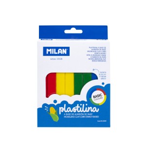 Plastilină 4 culori 330 g MILAN 914504