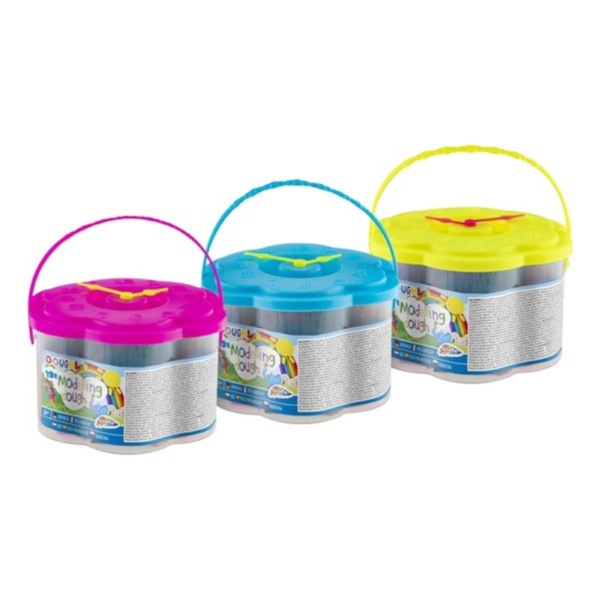 Plastilină găletușă 19 piese Grafix Plastilină găletușă 19 piese Grafix