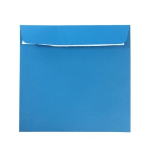 Plic pătrat color DACO PC1616A 16 x 16 cm cu clapetă siliconică