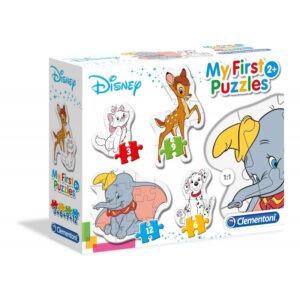 Puzzle carton 4 în 1 3-12 piese Clementoni My First Disney Clasic 20806