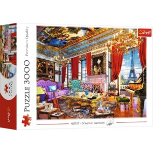 Puzzle din carton 3000 piese Trefl Palat din Paris 33078
