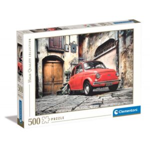 Puzzle din carton 500 piese Clementoni High Quality Fiat 500 clasic 30575