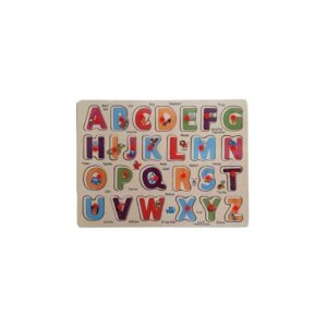 Puzzle lemn educativ Învăță literele cu animale, 26 piese, Colorarte L22-30, DX527