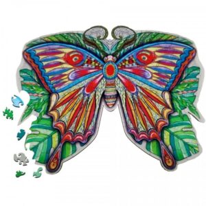 Puzzle lemn Fluture 14+ ani BrushMe DP7