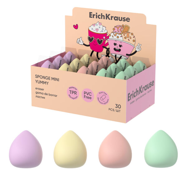 Radieră ErichKrause Sponge Mini Yummy Radieră ErichKrause Sponge Mini Yummy