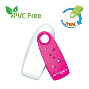 Radieră Keyroad FunPod KR971071 ovală, rotativă, cu protecție din plastic