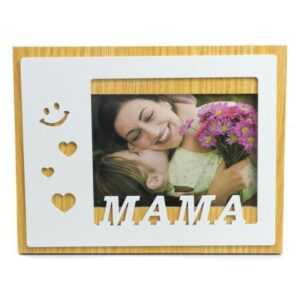 Ramă foto MDF 10x15 cm No.R-05 cu mesaj Mama