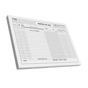 Registru de casă A4 orizontal L03295