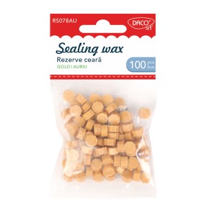 Rezervă ceară sigiliu auriu DACO RS078AU