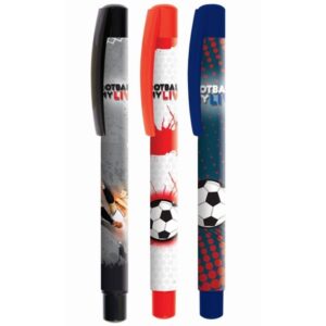 Roller Cresco Football 280034-E 0.7 mm, corp din plastic, diverse culori
