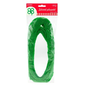 Sârmă plușată maxi verde DACO AD295V