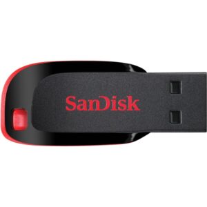 MEMORIE USB 2.0 SANDISK 64 GB, clasica, carcasa plastic, negru, "SDCZ50-064G-B35"