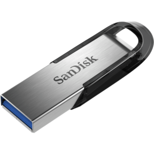 MEMORIE USB 3.0 SANDISK 32 GB, clasica, carcasa metalic, negru / argintiu, "SDCZ73-032G-G46"
