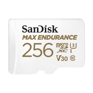 Card memorie Max Endurance microSDXC 256GB Class 10 U3 + Adapter "SDSQQVR-256G-GN6IA"
