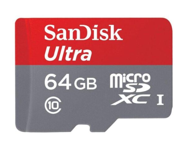 CARD MicroSD SANDISK, 64 GB, MicroSD, clasa 10, standard UHS-I U1, "SDSQUNR-064G-GN3MN" CARD MicroSD SANDISK, 64 GB, MicroSD, clasa 10, standard UHS-I U1, "SDSQUNR-064G-GN3MN"