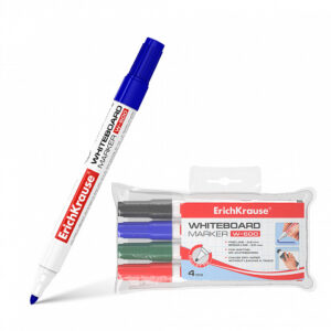 Set 4 markere pentru tablă ErichKrause W-500 12849