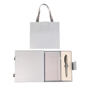 Set cadou CRESCO stilou grafit și agendă mate A6 Symphony Elegant Premium 850011-01-02