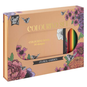 Set coloriaj carte 48 foi cu 10 creioane colorate Grafix CR5022