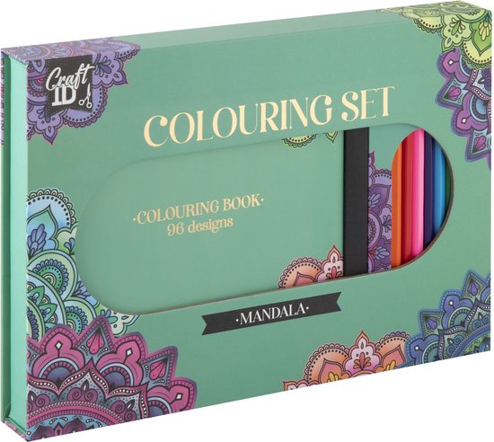 Set coloriaj carte cu 10 creioane colorate Grafix CR5023