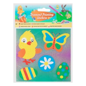 Set creație diamante stickers Paște, 5 buc, Grafix