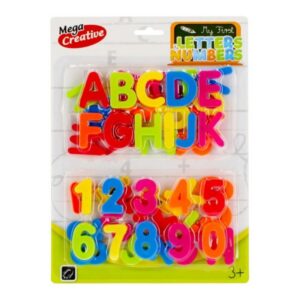 Set creație litere și cifre magnetice MegaCreative 462721 Set creație litere și cifre magnetice MegaCreative 462721
