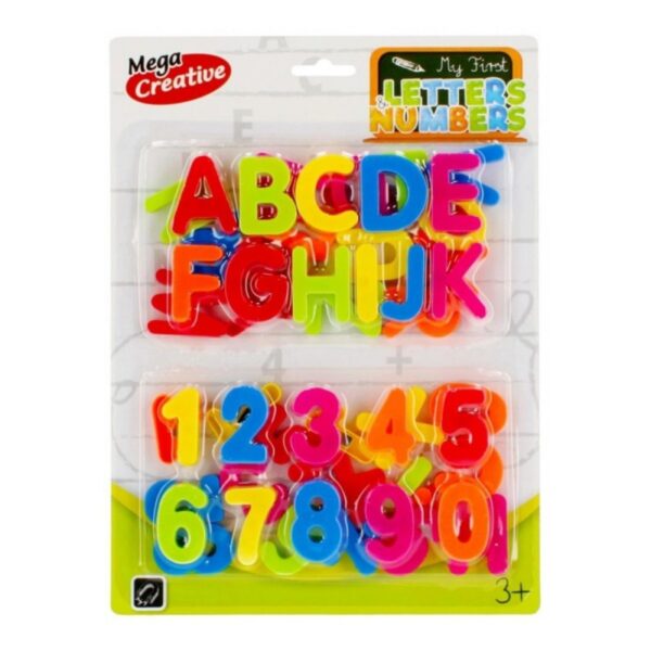 Set creație litere și cifre magnetice MegaCreative 462721