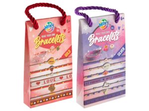 Set creativ brățări auriu/argintiu Grafix