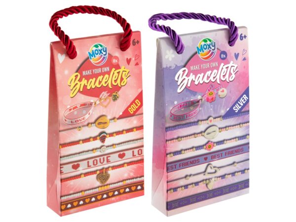 Set creativ brățări auriu/argintiu Grafix Set creativ brățări auriu/argintiu Grafix