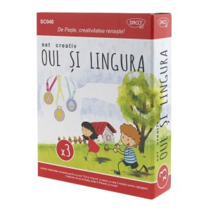 Set creativ DACO SC048 Oul și lingura