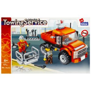 Set de construcție Alleblox Towing Service camion de depanare AB4013, 171 piese, 6+