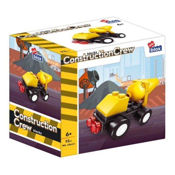 Set de construcție Alleblox Vehicule construcții 492792-96, 22-24 piese Set de construcție Alleblox Vehicule construcții 492792-96, 22-24 piese