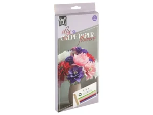 Set flori creponate 6 bucăți 20x25 cm Grafix