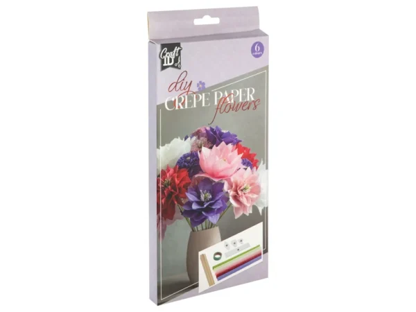 Set flori creponate 6 bucăți 20x25 cm Grafix Set flori creponate 6 bucăți 20x25 cm Grafix