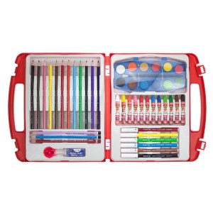 Set instrumente de colorat Cutie Plastic Fatih PENSAN CLR