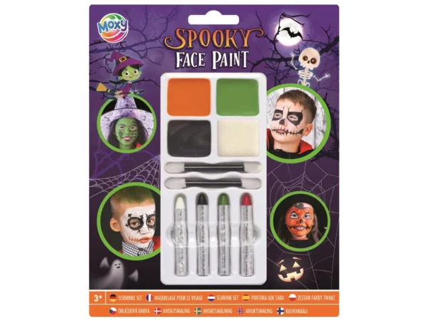 Set pictat față Halloween Spooky Grafix Set pictat față Halloween Spooky Grafix