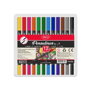 Pix daco pensuliner set 12 daco PX502