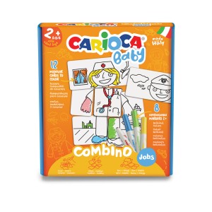 Set puzzle + 8 carioci Jobs Carioca 42894