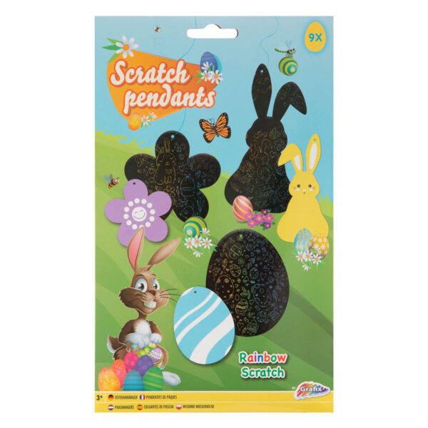 Set răzuibil Scratch Rainbow 8,5 cm Grafix Set răzuibil Scratch Rainbow 8,5 cm Grafix