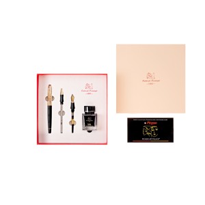 Set stilou caligrafic+roller+calimara picasso 888
