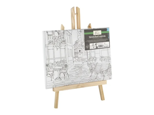 Șevalet cu pânză Grafix, 4 modele, 30 x 22,5 cm Șevalet cu pânză Grafix, 4 modele, 30 x 22,5 cm