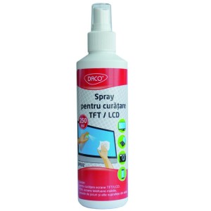 Spray curățare ecrane TFT/LCD 250 ml DACO SP002