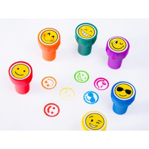 Ștampilă tușată Emoji set 6 DACO SA127