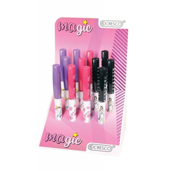 Stilou Cresco Magic E280030-A cu peniță iridium și corp din plastic Stilou Cresco Magic E280030-A cu peniță iridium și corp din plastic
