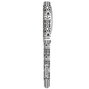Stilou ecada metalic decorat 93405