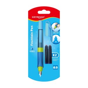 Stilou Keyroad Easy Writer KR971233 cu peniță iridium și 2 rezerve