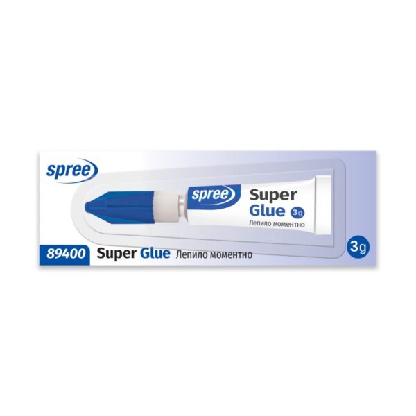 Super glue Spree lichid transparent 2 x 3 g