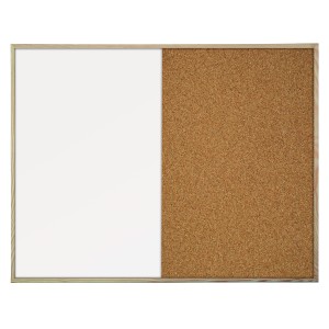 Tablă de scris și panou de plută 60x90 cm DACO TM6090P