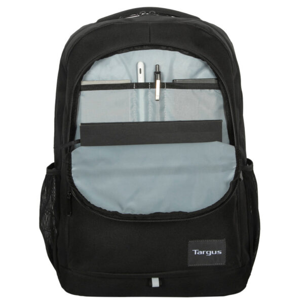 Rucsac laptop Targus Octave III, potrivit pentru laptopuril cu diagonala de 16" sau mai mici, material 600d Pol, dimensiuni 44.9 x 37.4 x 7 cm, negru "TBB653GL"