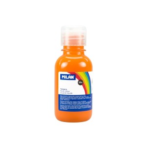 Tempera 125 ml portocaliu MILAN 03432
