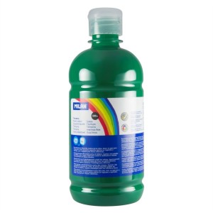 Tempera 500 ml MILAN verde închis 03661